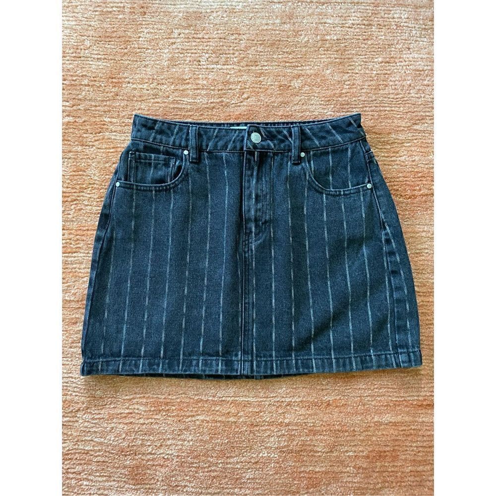PACSUN denim mini skirt